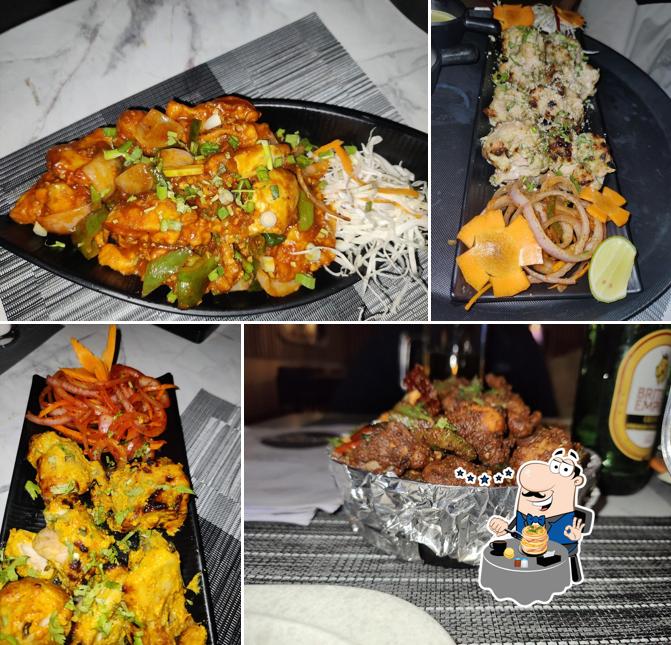 Food at SS Bottoms Lounge Bar