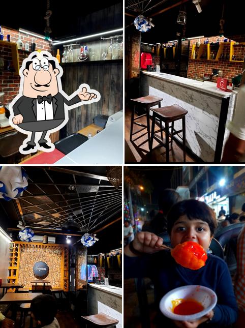 The interior of Hangover Mocktail Bar