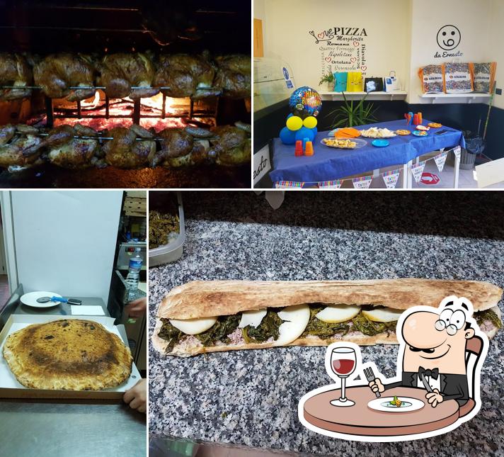 Platti al Pizzeria Rosticceria Girarrosto da Ernesto BENEVENTO