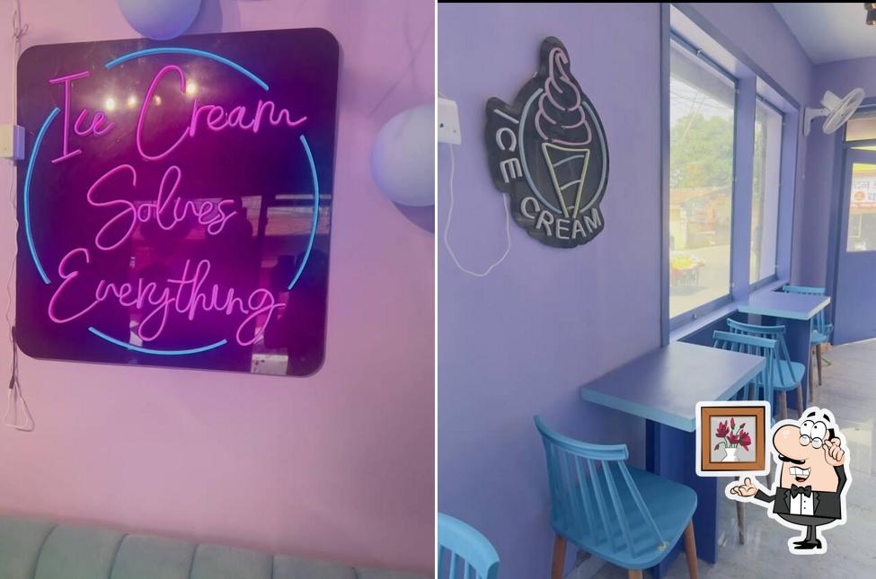 The interior of Queen Diary Ice Mall