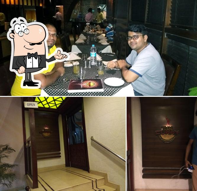 Take a seat at one of the tables at TransCurry Restaurant