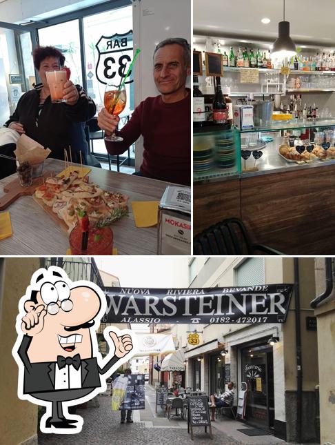 Gli interni di Bar 33 Focacceria