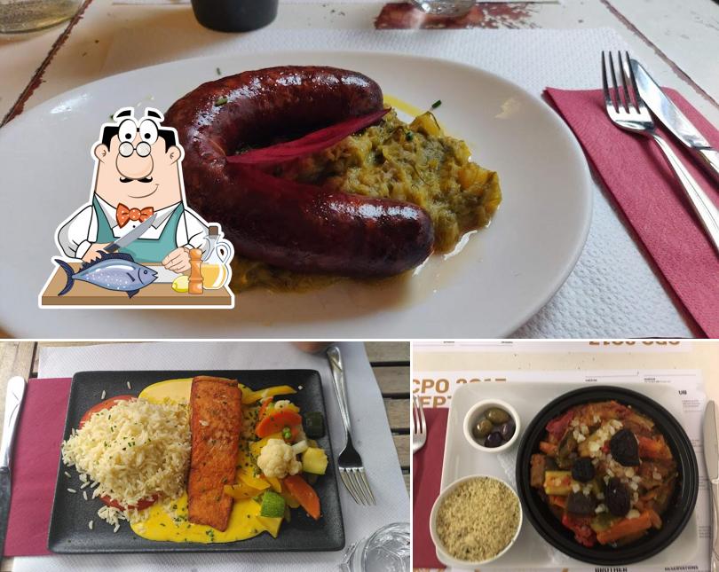 Salmone grigliato al Café du Simplon