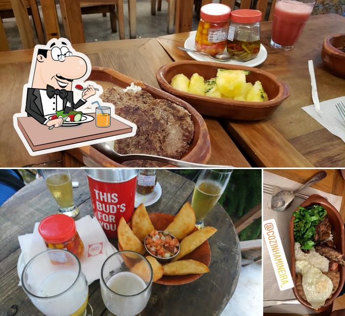 Comida em Restaurante Casinha Mineira