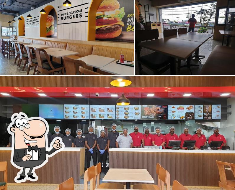 Check out how Leon's Burgers & Wings Hitech City looks inside