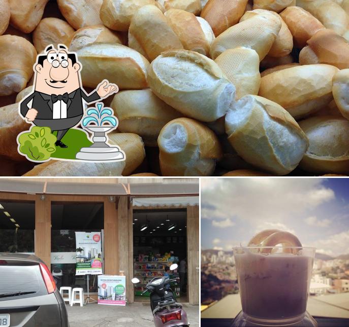 A ilustração do Panificadora Palmeiras’s exterior e comida