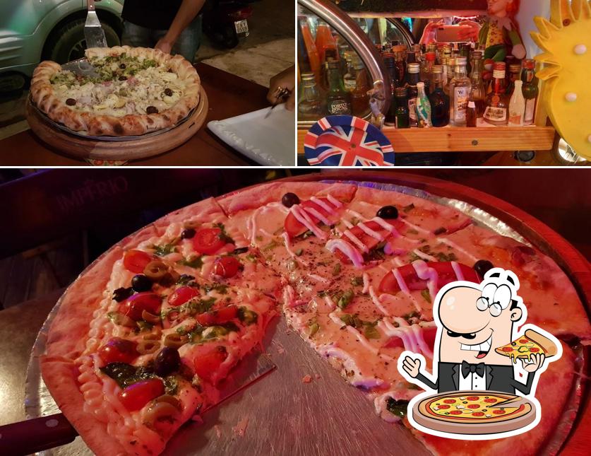 Experimente pizza no Pizzaria Toscanella