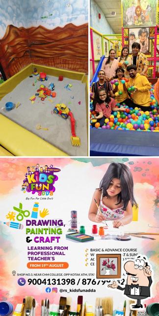 The interior of RIDDHI SIDDHIS KIDS FUN ADDA
