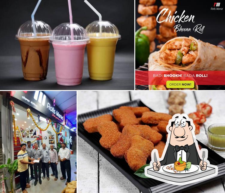 Food at Rolls Mania Rankala