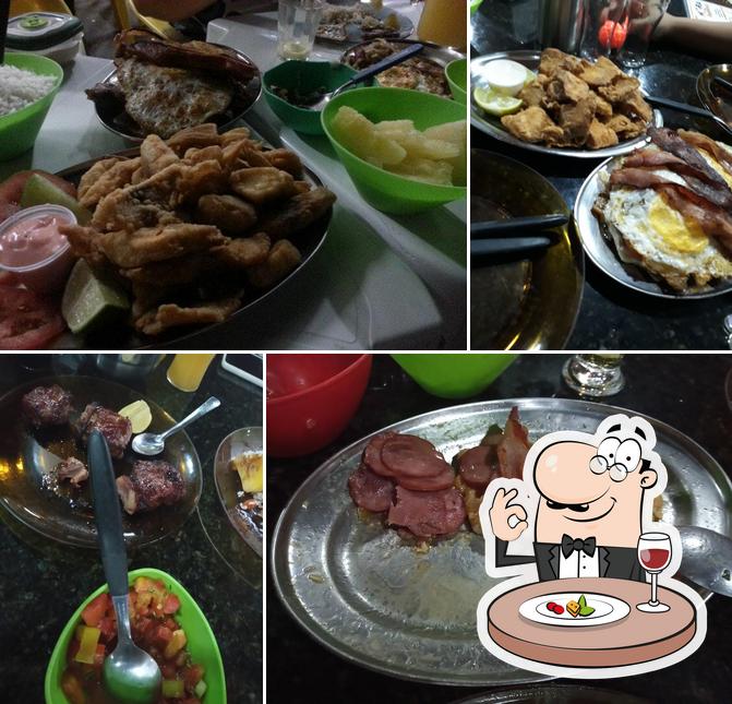 Platos en Hora do Espetu's