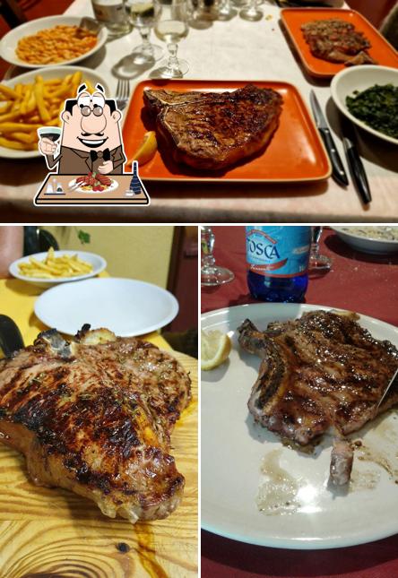 La Greppia offre piatti di carne