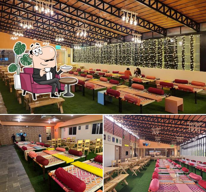 The interior of Kapoor's Cafe - Yelahanka