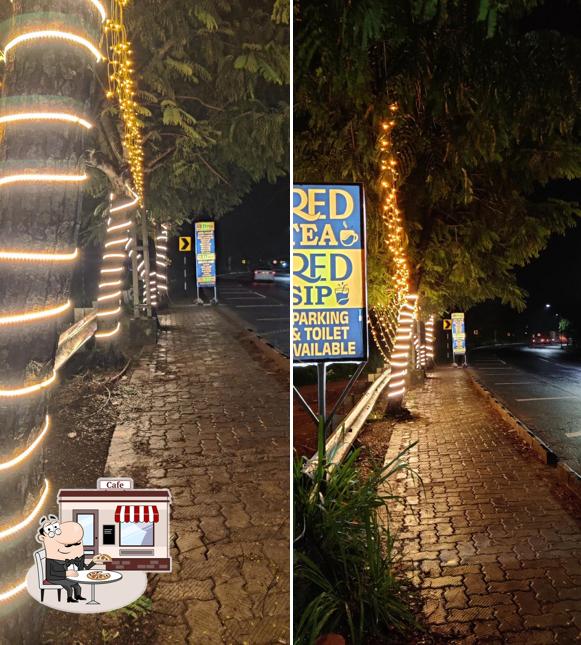 Check out how RED TEA. RESTAURANT ADOOR looks outside