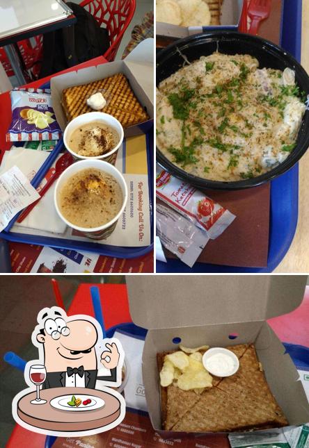 Food at Panino Sandwich Co