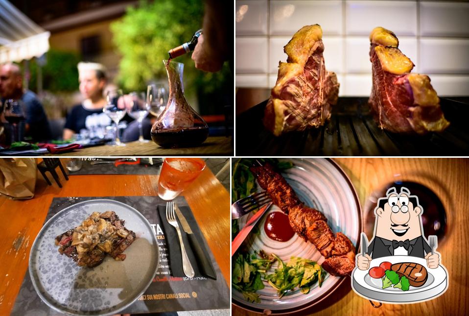 Bistecca al 180 Gradi Steak Selection Roma