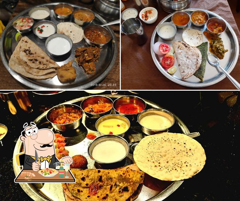 Food at Khavayya Dinning Veg Thali 260/-