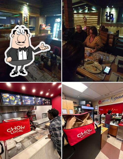 L'intérieur de Le Up'n Down Resto-Bar