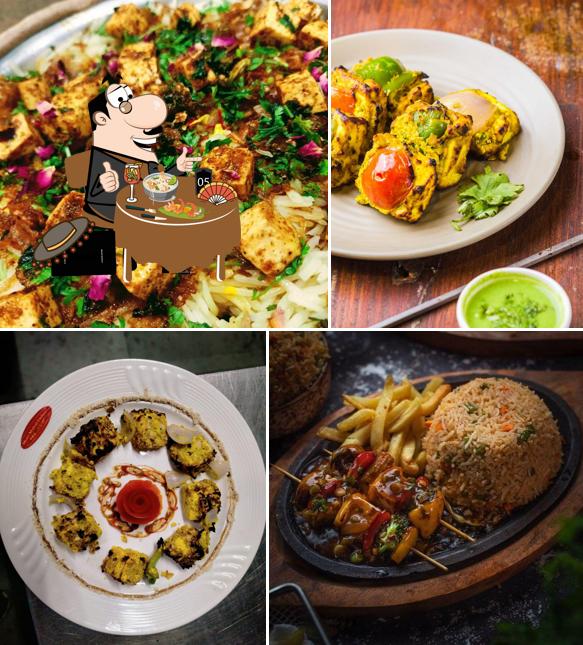 Food at The Oak Restaurant, Alfresco and Bar