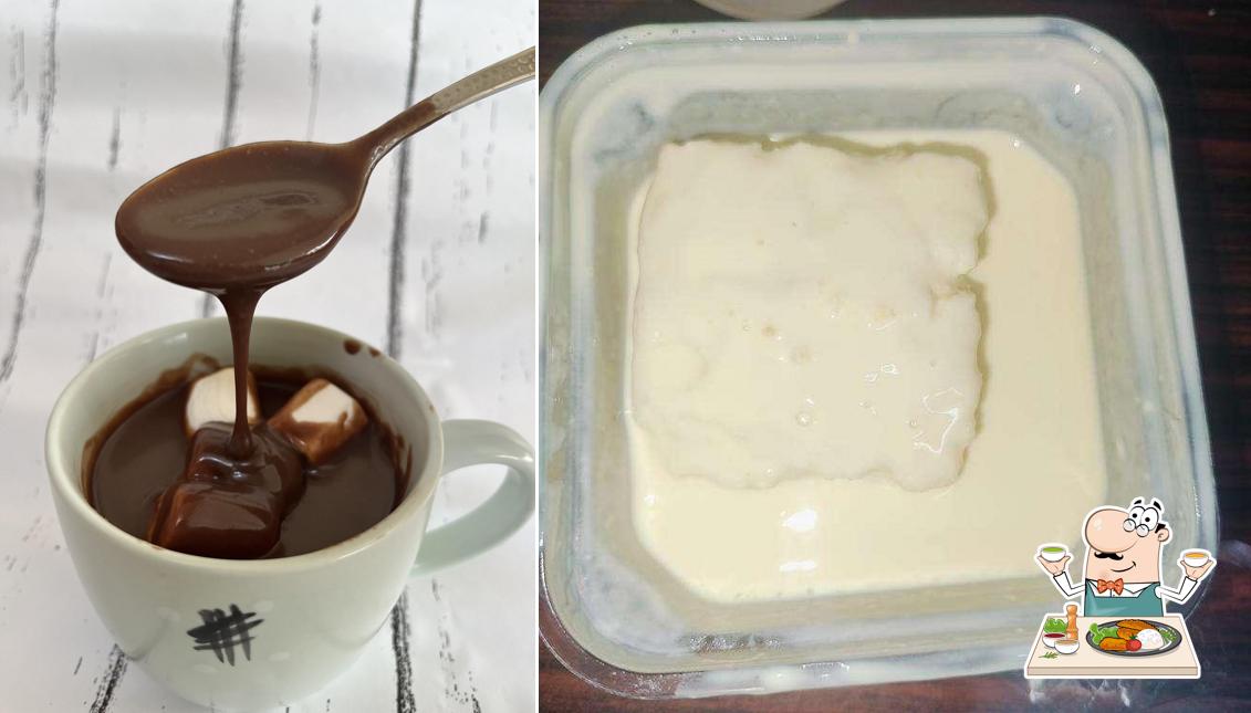 Chocolate mousse at Chill & Swirl