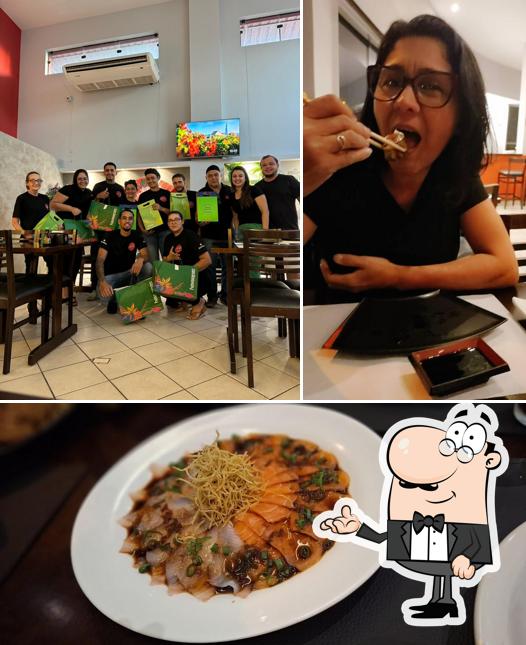 A foto do Japa Sushi Registro’s interior e comida