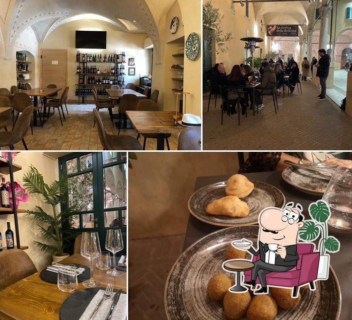 Gli interni di Osterie e Botteghe Francescane