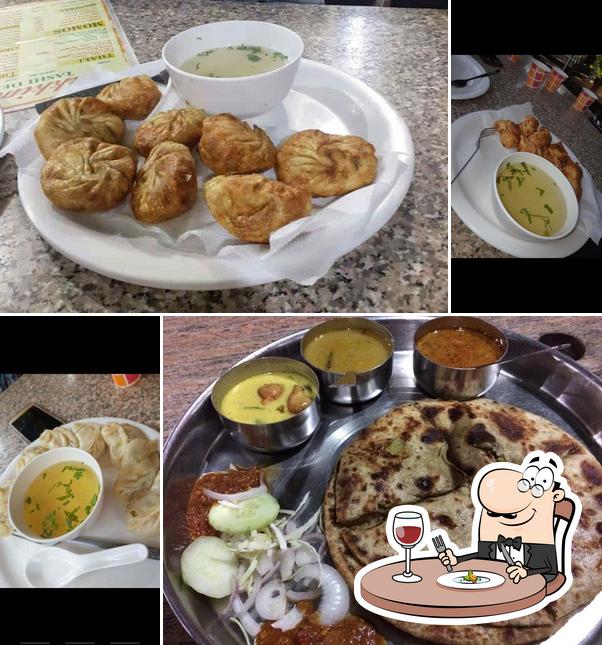 Food at Sikkim Tourism tashi delek food stall