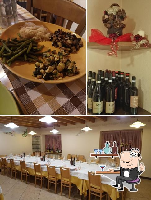 Gli interni di Trattoria Al Sole