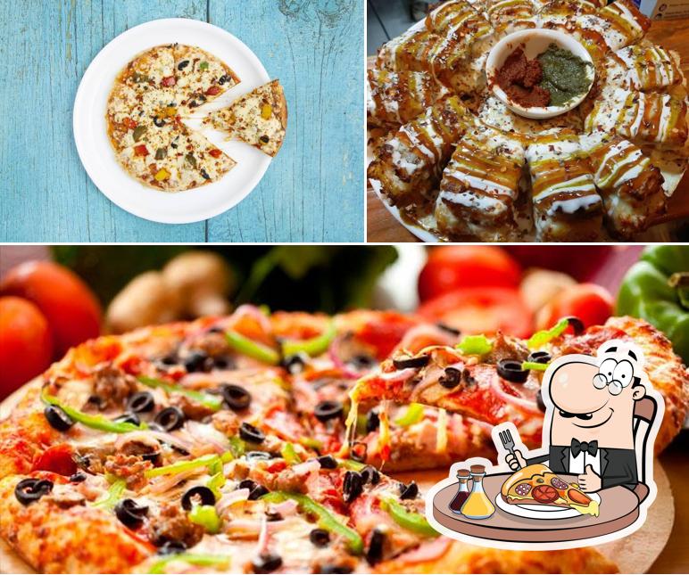 At Mumbai Food Cafe, you can enjoy pizza