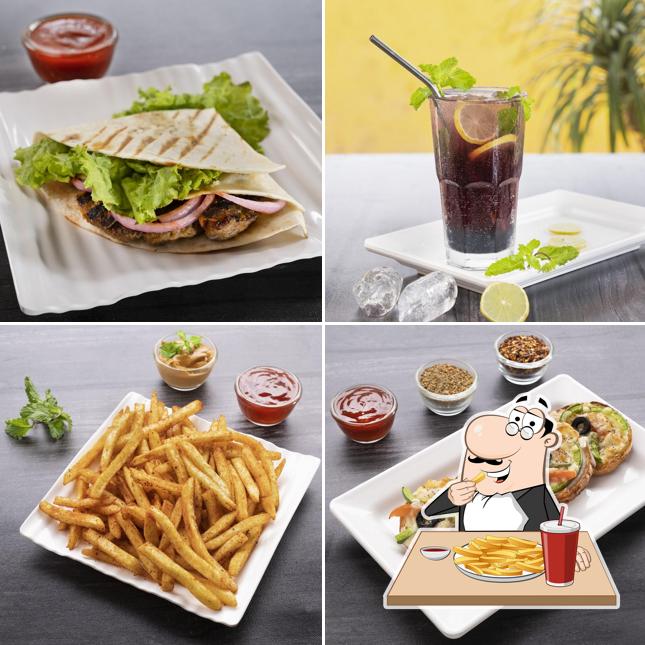 French fries at American Burger Cafe - Eastwood Village