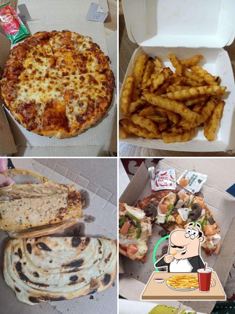 French fries at Domino's Pizza Shambhaji Nagar, Aurangabad