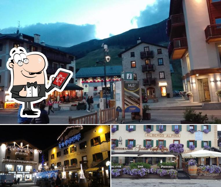 Puoi goderti l'aria fresca dal dehors di Hotel Alpina