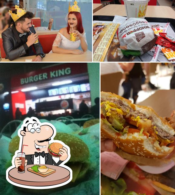 Peça um dos hambúrgueres servidos no Burger King