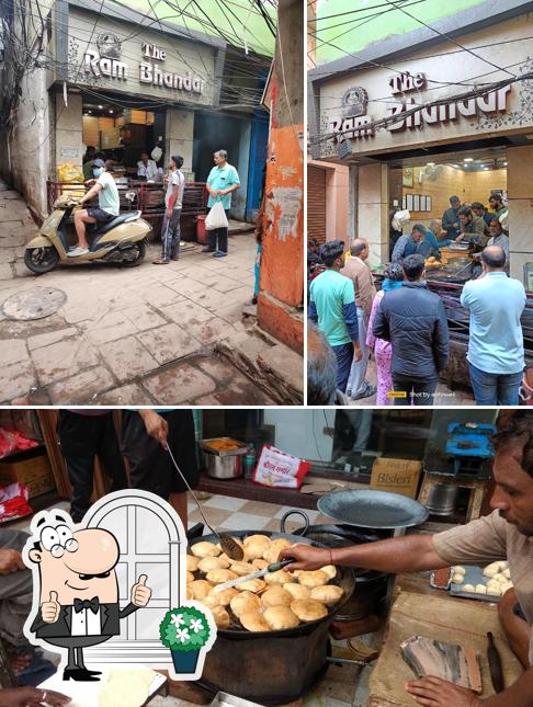 The picture of exterior and beverage at Shree Shree Ram Bhandar