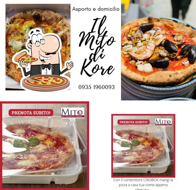 Scegli una pizza a Il Mito di Kore