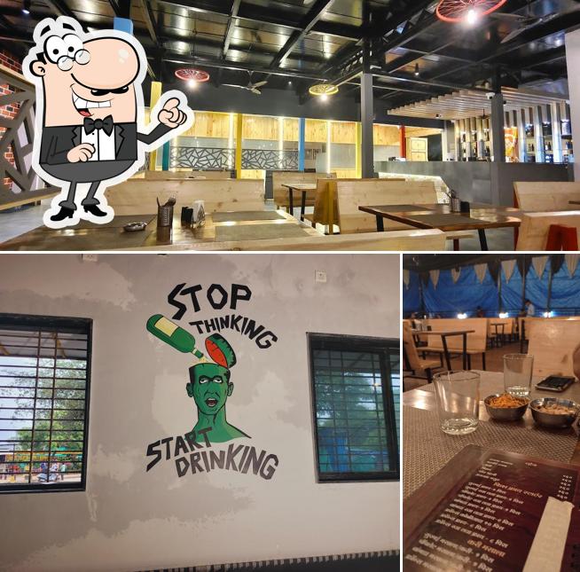 The interior of Hotel Shilpa