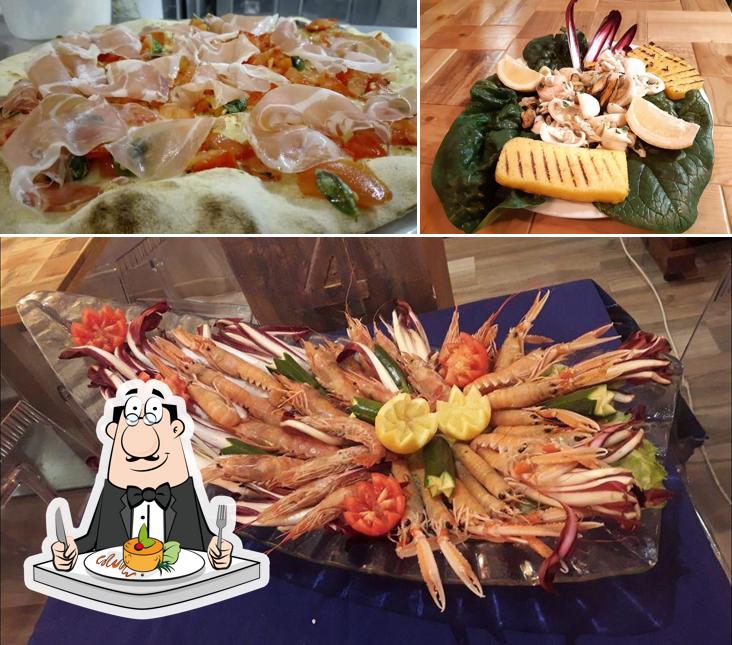 Cibo al Pizzeria ristorante Civico 74