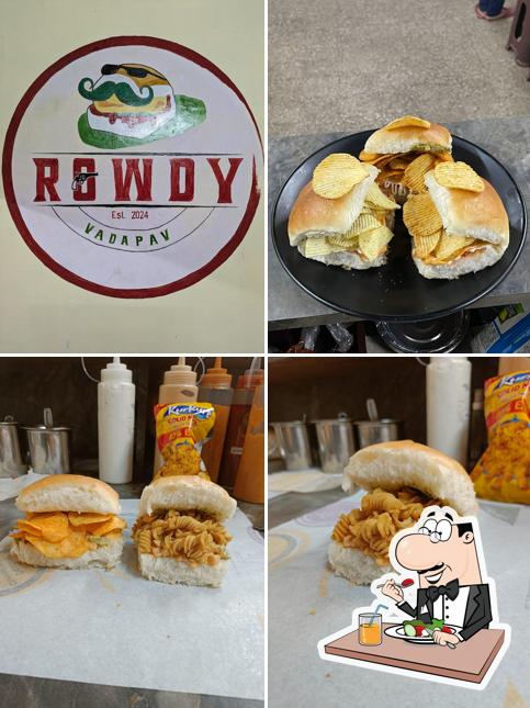 Food at Rowdy vadapav- Best vadapav in town