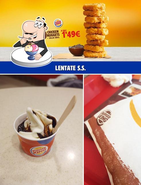 Burger King propone un'ampia selezione di dessert