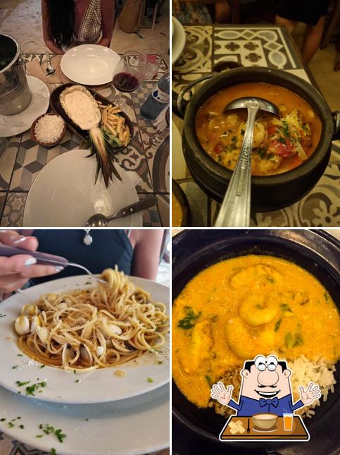 Platos en Restaurante pescador jeri