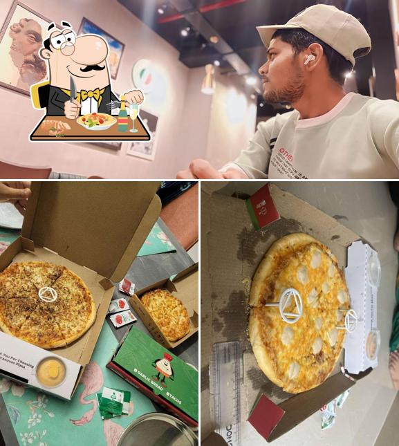 Food at Taranovas Pizza