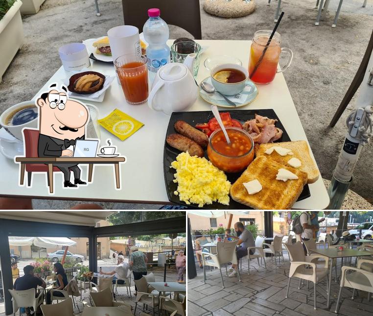 Gli interni di Blandis Cafè & Wine Bar