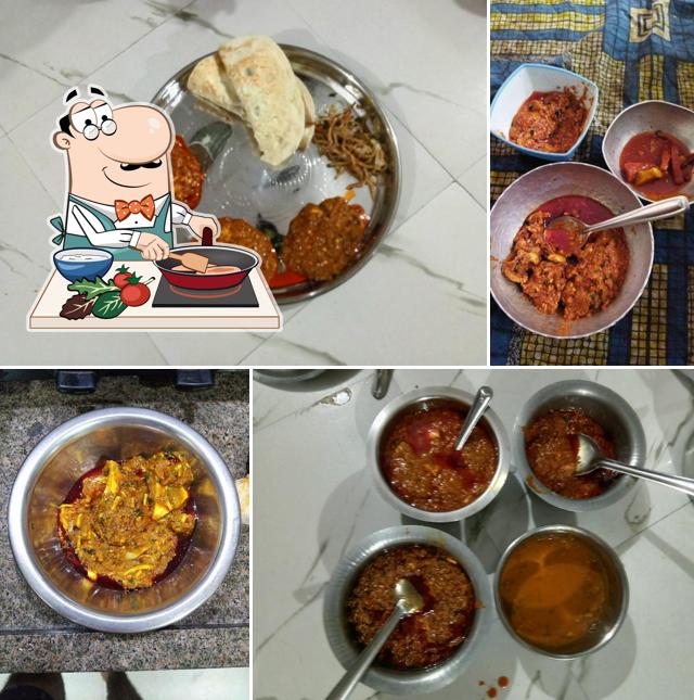 Chicken curry at Red chilli parcel point