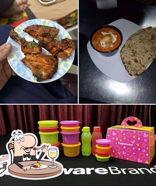 The restaurant's food and beverage