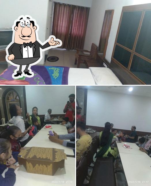 The interior of Sur Sagar Restaurant