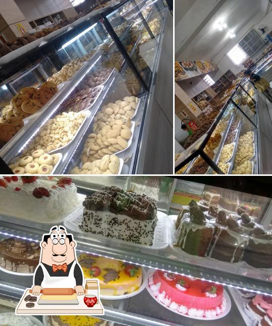 Panificadora Melani provê uma gama de pratos doces