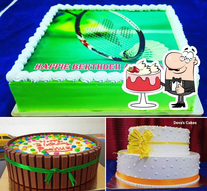 Here's a picture of Deva's Cake Hub