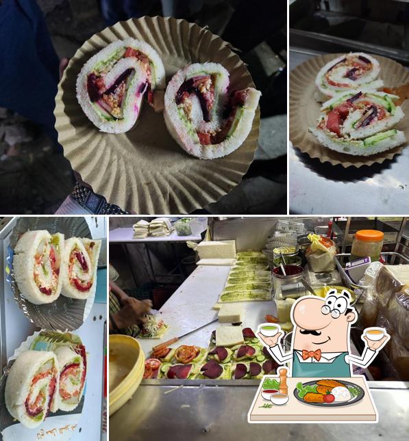 Food at Hitesh Sandwich