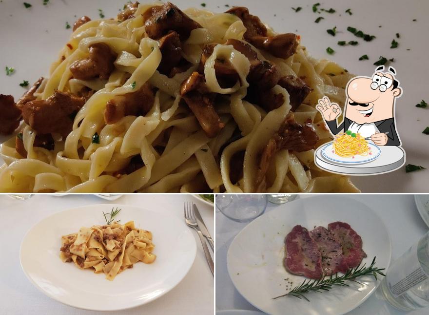 Spaghetti alla carbonara al La Villetta da Roberto