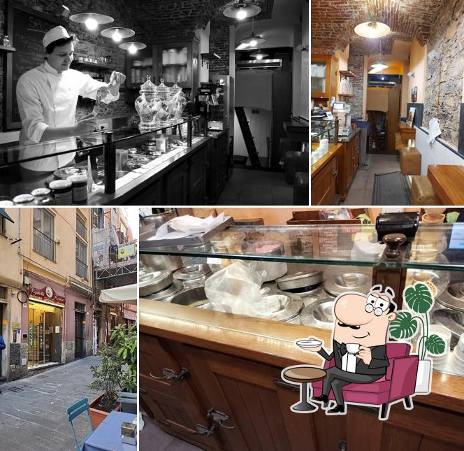 Gli interni di Gelateria Romeo Viganotti