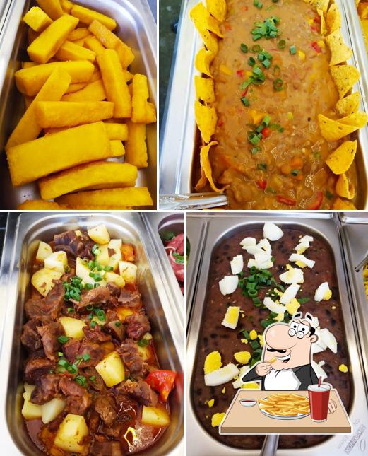 Batata frita em Restaurante Bella Donna